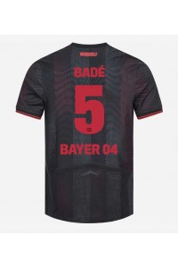 Bayer Leverkusen Loic Bade #5 Fotballdrakt Hjemme Klær 2025-26 Korte ermer